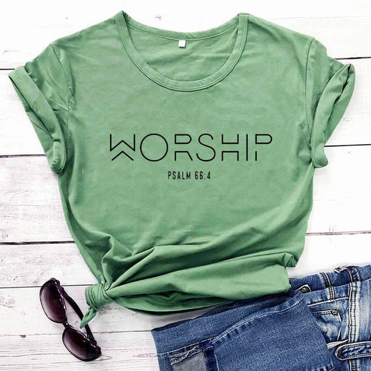 "Worship" Christian T-Shirt