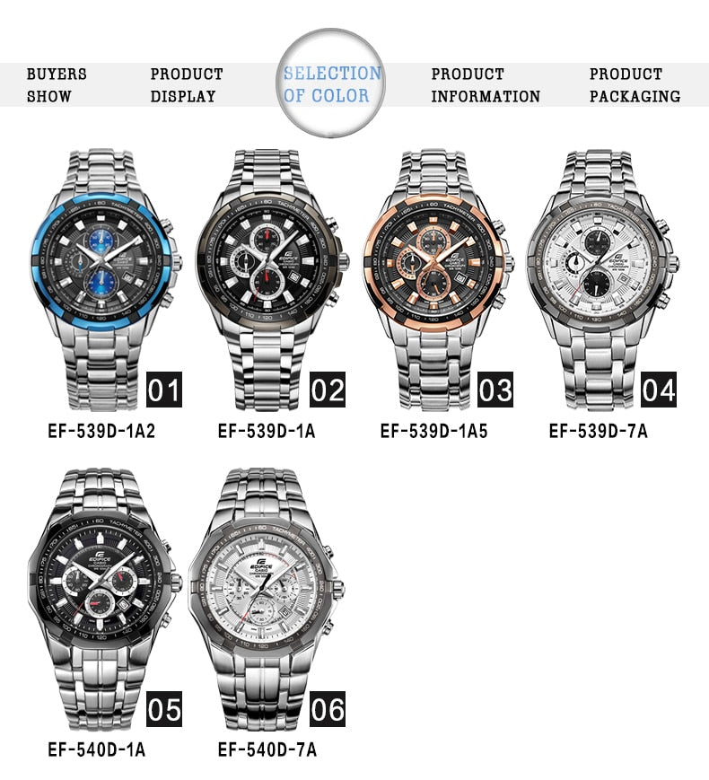 Casio Luxury Quartz Watch