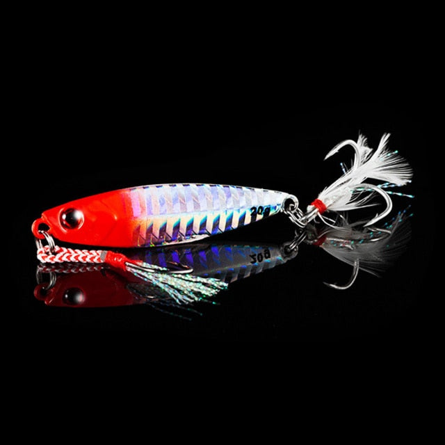 QXO Fishing Wobbler Spinner - A / 5cm  10g - A / 6cm  20g - A / 7cm  30g