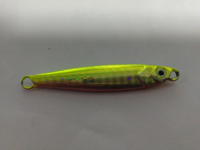 Glow Jigs / Jig bait / Translucent - Yellow No Hook / 20g - Yellow No Hook / 15g - Yellow No Hook / 7g - Yellow No Hook / 24g - Yellow No Hook / 10g - Yellow No Hook / 5g