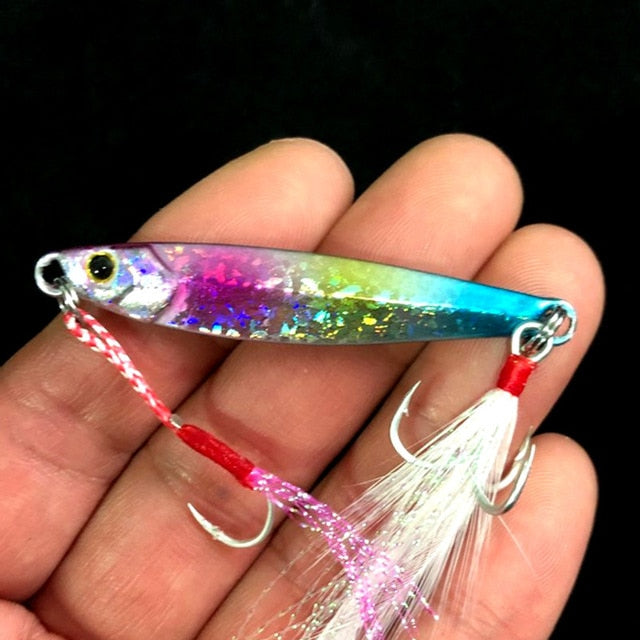 Glow Jigs / Jig bait / Translucent - C Colorful / 15g - C Colorful / 10g - C Colorful / 20g - C Colorful / 24g - C Colorful / 7g - C Colorful / 5g