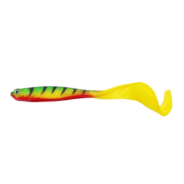 Jig Wobbler Soft Worm - Color E / 11.5cm