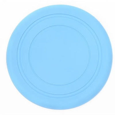 1pcs Silicone Flying Saucer / Discs - blue / diameter 18cm