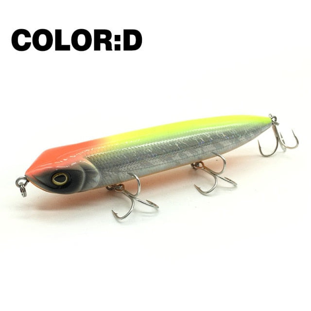 Top Water Assorted Colors Popper - COLOR D