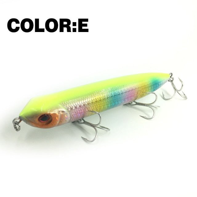 Top Water Assorted Colors Popper - COLOR E