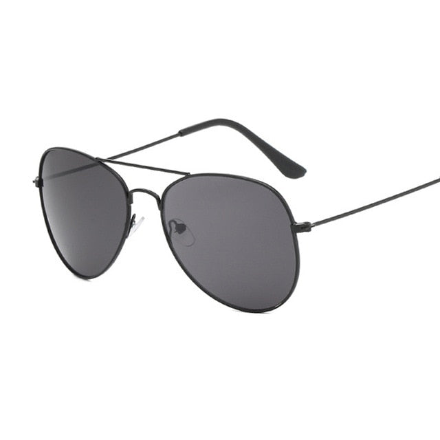 Fashion Luxury Women’s Aviation Sunglasses - Black Gray