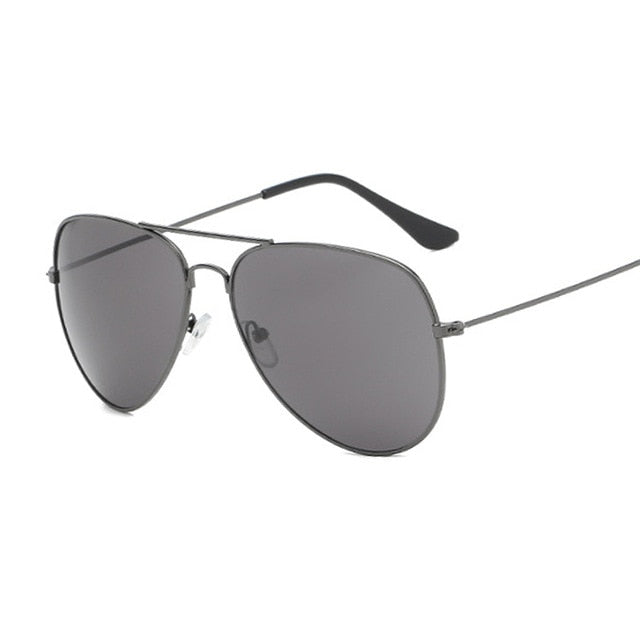 Fashion Luxury Women’s Aviation Sunglasses - Gun Gray