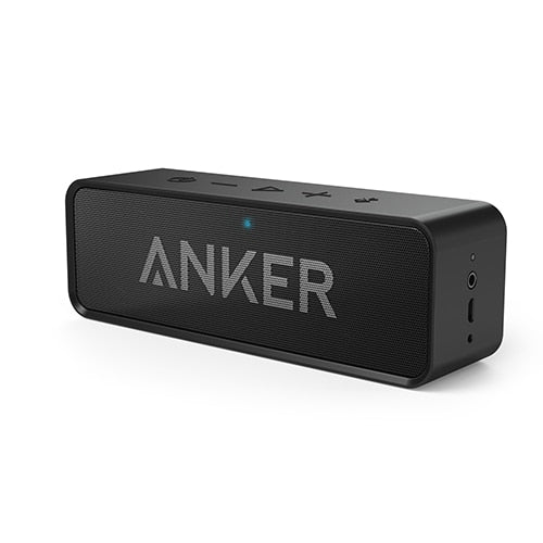 Anker Soundcore Portable Wireless Bluetooth Speaker with Dual-Driver Rich Bass - China / Black - Russian Federation / Black - Poland / Black