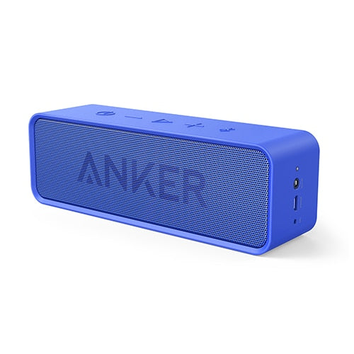 Anker Soundcore Portable Wireless Bluetooth Speaker with Dual-Driver Rich Bass - China / Blue - Russian Federation / Blue - Poland / Blue