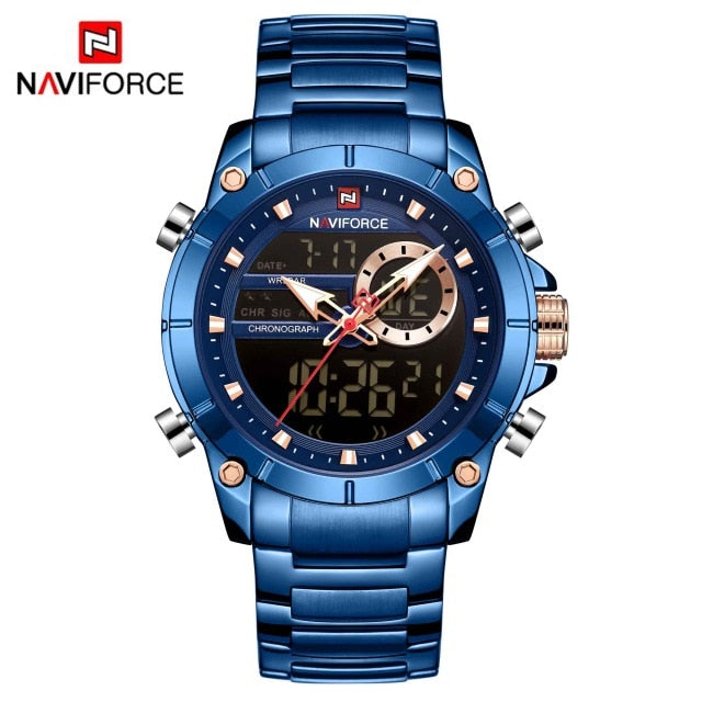 NAVIFORCE Men Military Sports Watch - BEBE / China