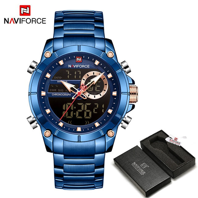 NAVIFORCE Men Military Sports Watch - BEBE BOX / China - BEBE BOX / SPAIN