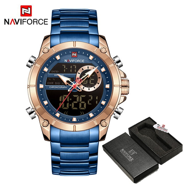 NAVIFORCE Men Military Sports Watch - RGBEBE BOX / China