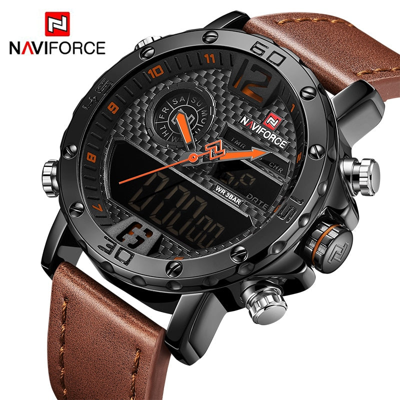 Mens NAVIFORCE Luxury Sports Watch