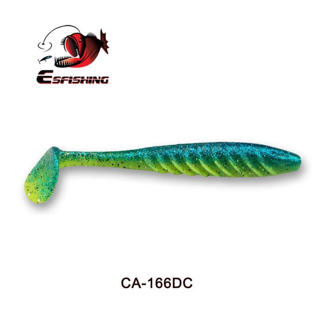 Soft Bait Shad Ripple Shad - CA166DC / 125mm 6pcs - CA166DC / 100mm 6pcs