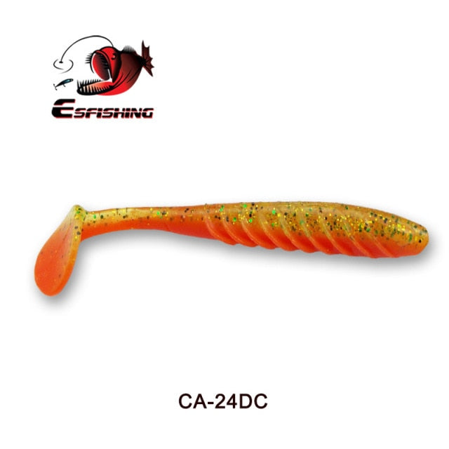 Soft Bait Shad Ripple Shad - CA24DC / 125mm 6pcs - CA24DC / 100mm 6pcs