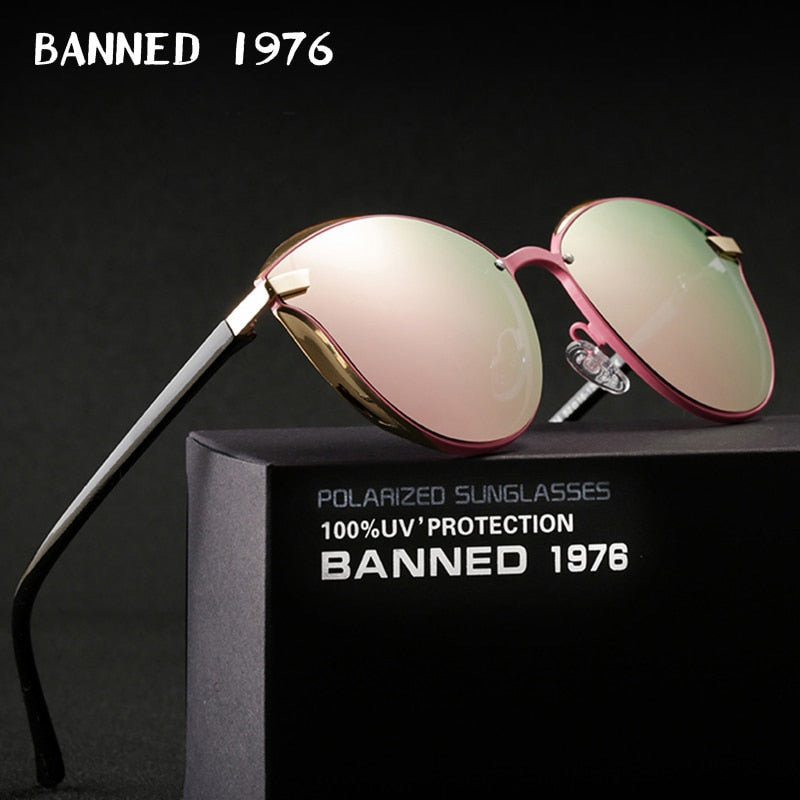 BANNED 1976 Luxury Women Sunglasses