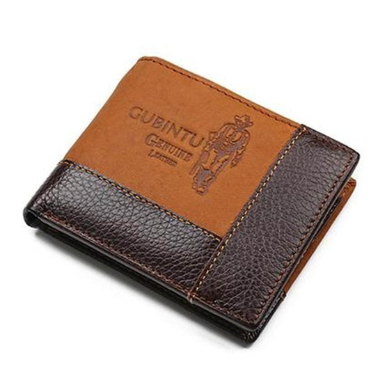 Genuine Leather Men’s Wallets with Coin Pocket - Type2