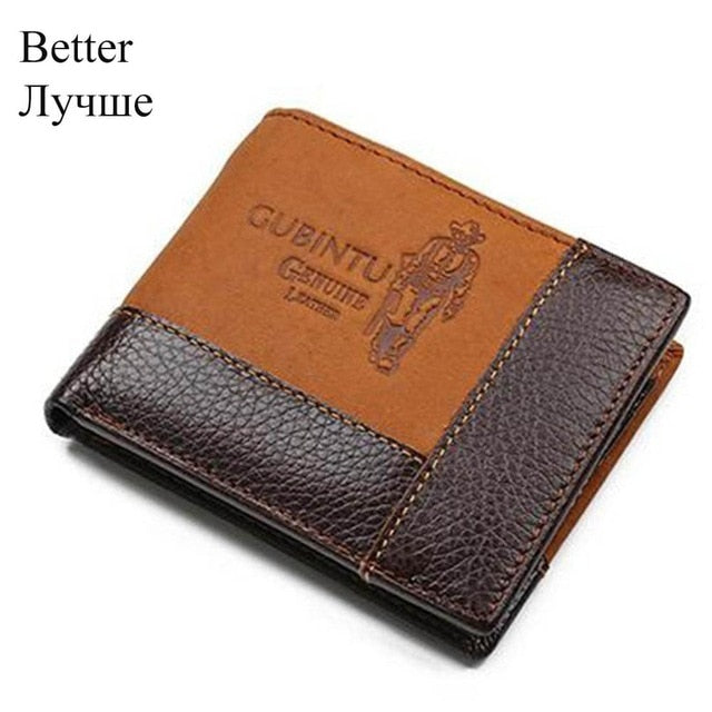 Genuine Leather Men’s Wallets with Coin Pocket - Type2 better