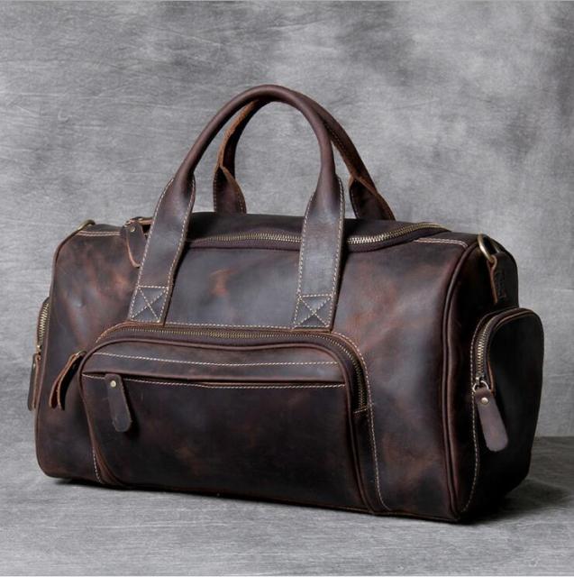 New Fashion Designer Business Trip Travel Bag - Design1 Dark Brown / China - Design1 Dark Brown / Russian Federation