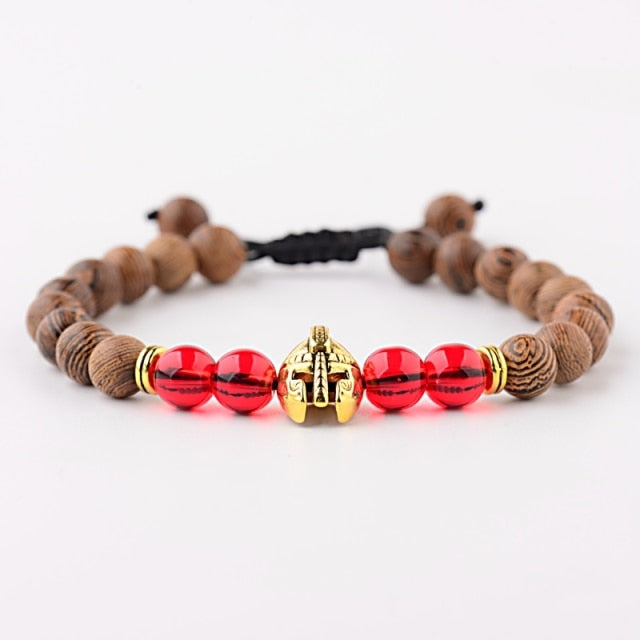 Natural Wood Beads Cross Prayer Bracelets - ABK040-8 / China - ABK040-8 / United States