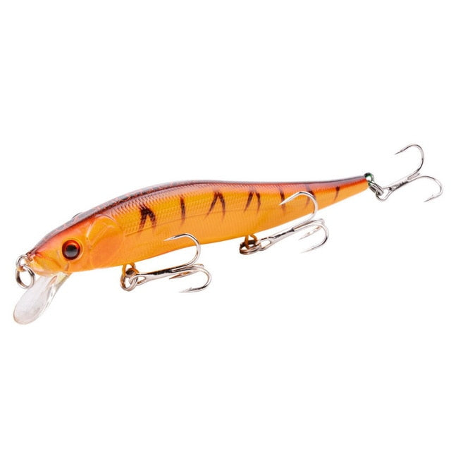 Minnow Lure Bass Wobbler - Clear