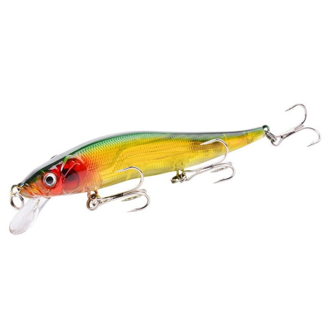 Minnow Lure Bass Wobbler - Pink