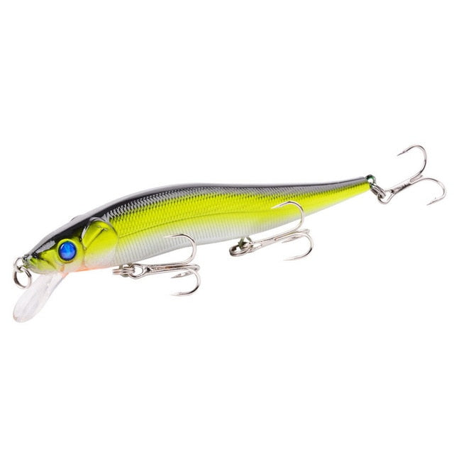 Minnow Lure Bass Wobbler - Chocolate