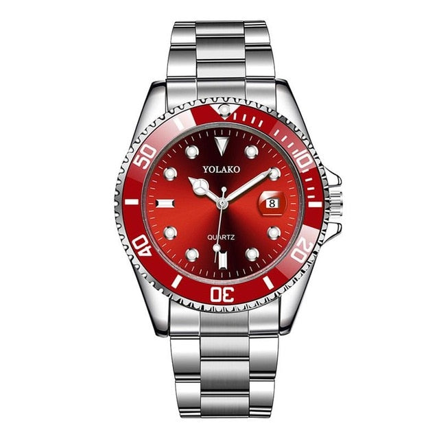 Hot Sales Mens Watches Quartz Analog - Red