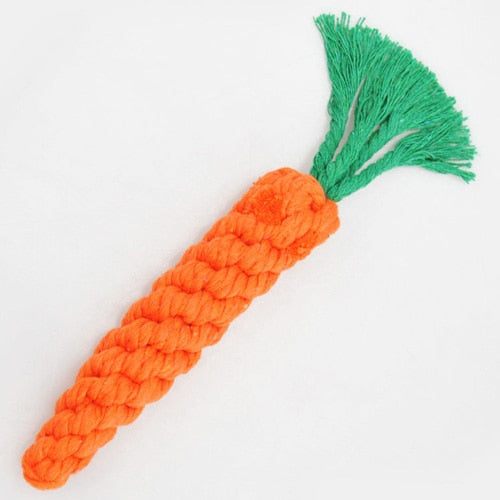 Animal Shape Dog Toys for Small to Large Dogs - carrot / M