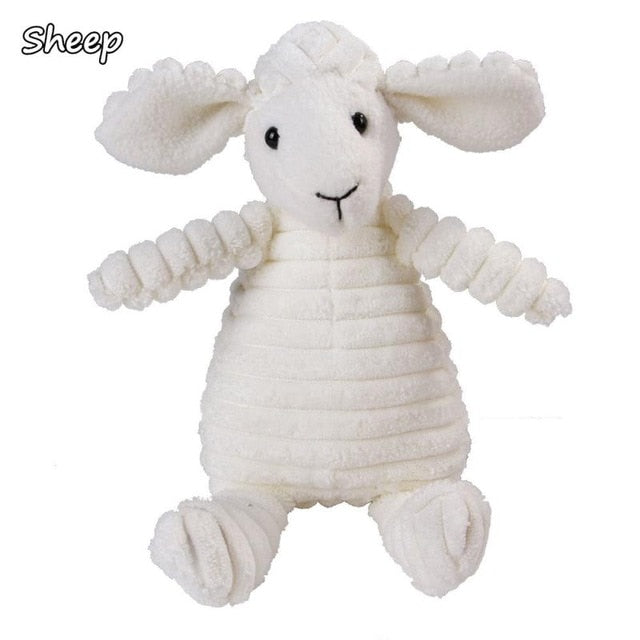 Animal Shape Dog Toys for Small to Large Dogs - sheep / M