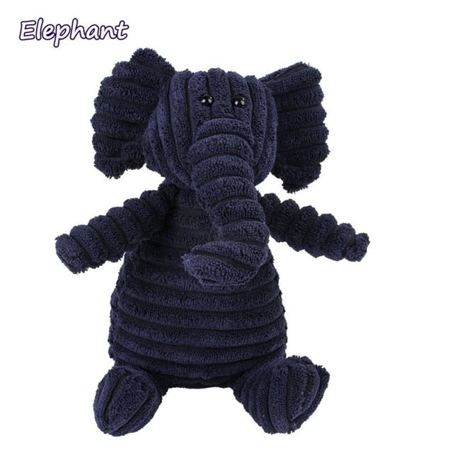 Animal Shape Dog Toys for Small to Large Dogs - elephant / M