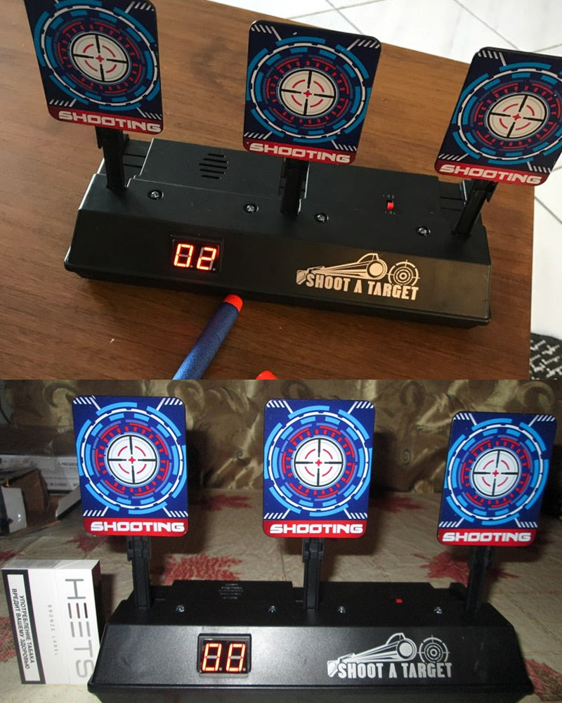 Auto-Reset Electric Target For Nerf Toys