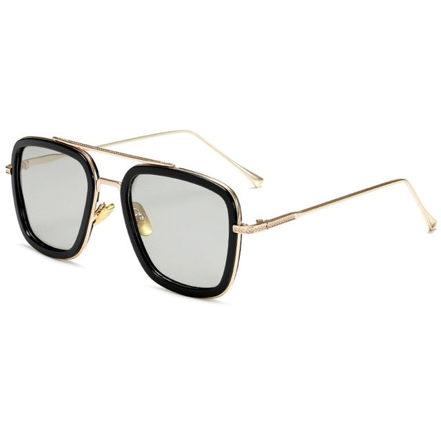 Tony Stark Style Sunglasses for Women or Men - C14Gold BS