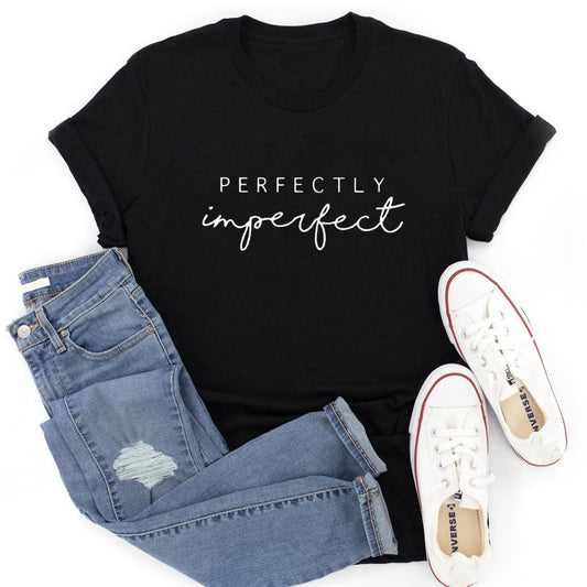 Perfectly Imperfect Women’s Inspirational T-shirt
