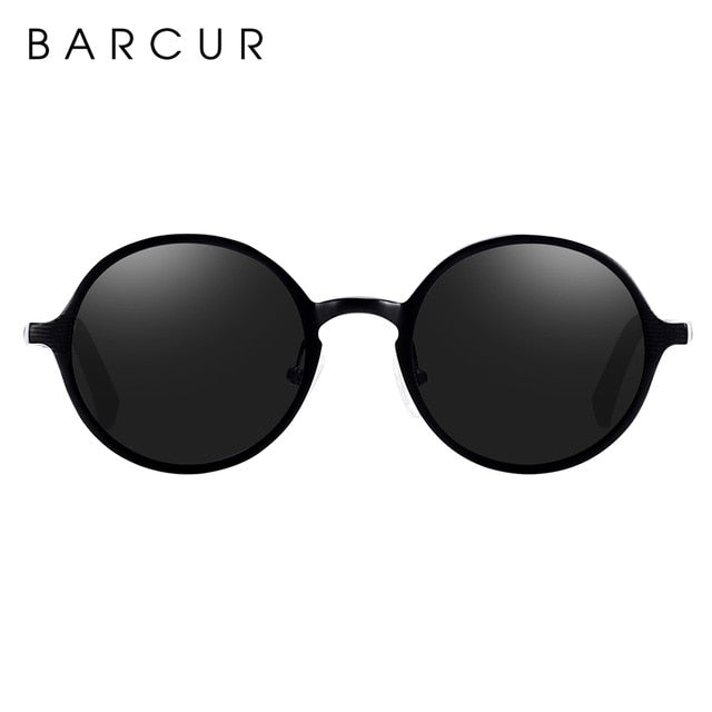 BARCUR Men’s Round Vintage Sunglasses - 8566 Black / Russian Federation / BARCUR - 8566 Black / Belgium / BARCUR - 8566 Black / United States / BARCUR - 8566 Black / SPAIN / BARCUR - 8566 Black / Czech Republic / BARCUR - 8566 Black / Poland / BARCUR - 8566 Black / China / BARCUR