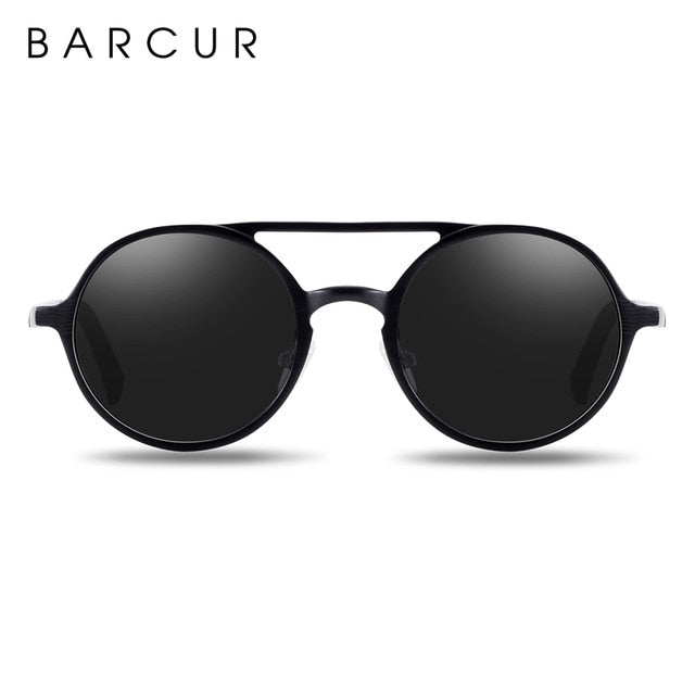 BARCUR Men’s Round Vintage Sunglasses - 8565 Black / Belgium / BARCUR - 8565 Black / SPAIN / BARCUR - 8565 Black / Russian Federation / BARCUR - 8565 Black / Poland / BARCUR - 8565 Black / United States / BARCUR - 8565 Black / China / BARCUR - 8565 Black / Czech Republic / BARCUR