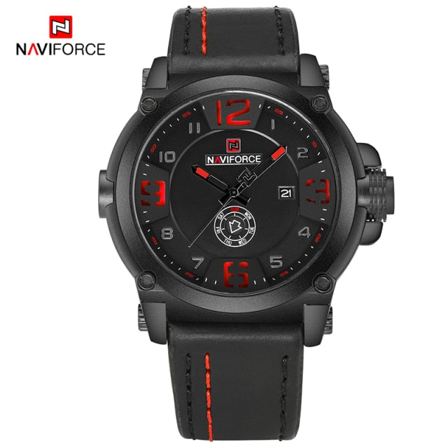 NAVIFORCE Luxury Men Watch - Red