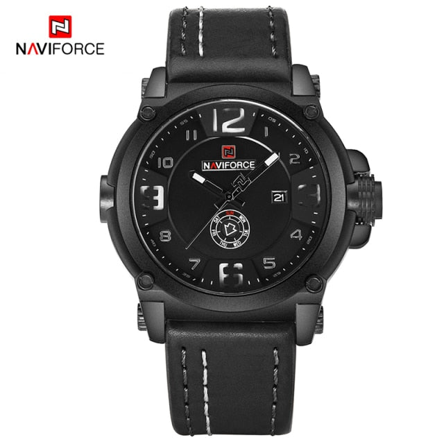 NAVIFORCE Luxury Men Watch - Black