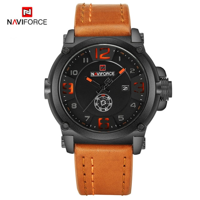 NAVIFORCE Luxury Men Watch - Orange