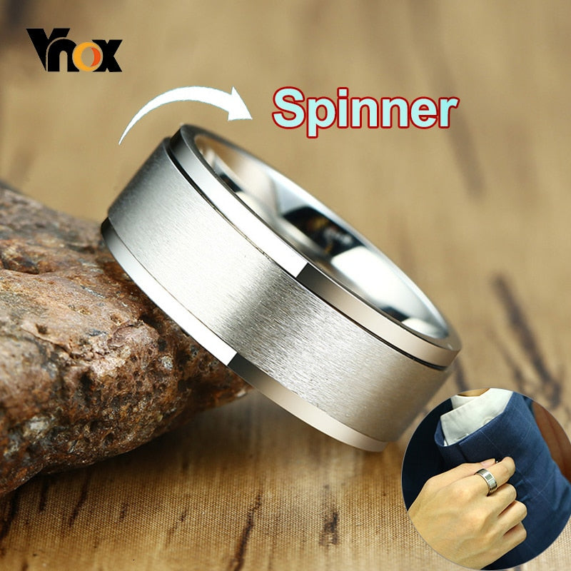 Spinner Ring for Men / Stress Release