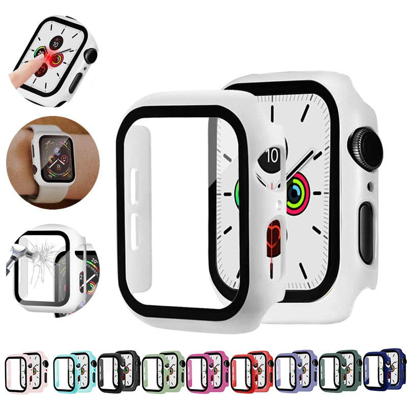 Glass+case For Apple Watch