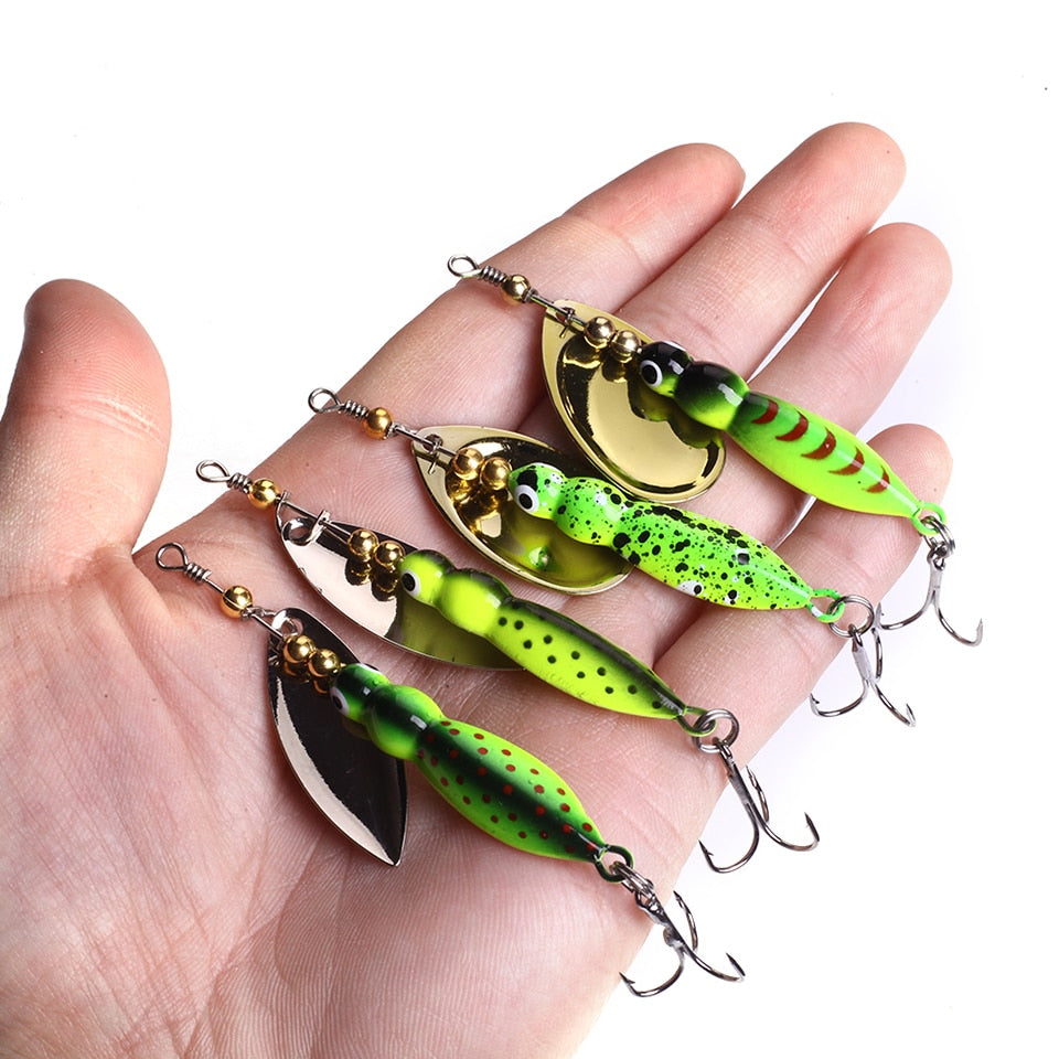 4 Colors 15g 70mm Spoon Spinner Bait