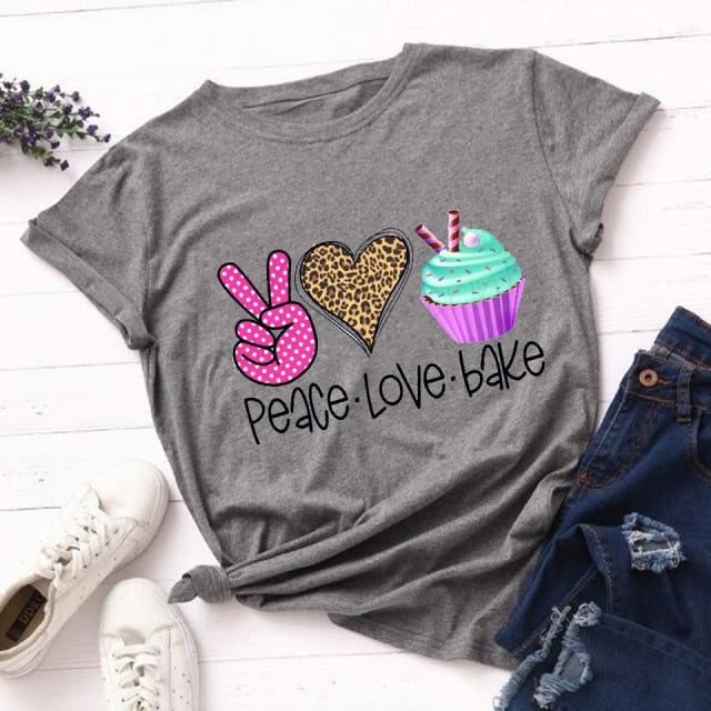 Peace Love Coffee T-Shirt - 906N-ff-422-1-9 / XXS - 906N-ff-422-1-9 / XS - 906N-ff-422-1-9 / S - 906N-ff-422-1-9 / M - 906N-ff-422-1-9 / L - 906N-ff-422-1-9 / XL - 906N-ff-422-1-9 / XXL