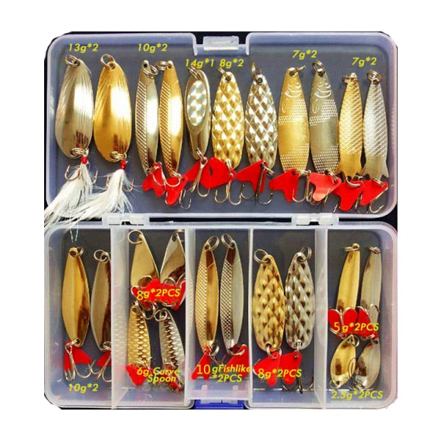 Hot Brilliant Metal Spoon Set 10/20/25/35pcs - C / China