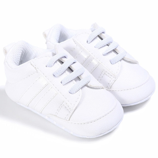 Toddler First Walker Baby Shoes - a-white / 13-18 Months - a-white / 7-12 Months - a-white / 0-6 Months