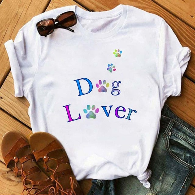 Dog Paws T-Shirt (Variety Selection)