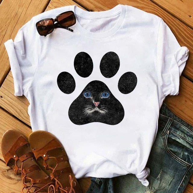 Dog Paws T-Shirt (Variety Selection)