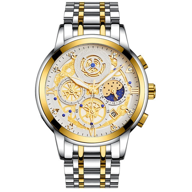 WISHDOIT 2020 New Fashion Watch - Between gold white / China - Between gold white / Russian Federation - Between gold white / SPAIN