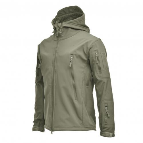 Army Shark Skin Tactical Style Jacket - Army Green / 3XL - Army Green / 2XL - Army Green / L - Army Green / XL - Army Green / M