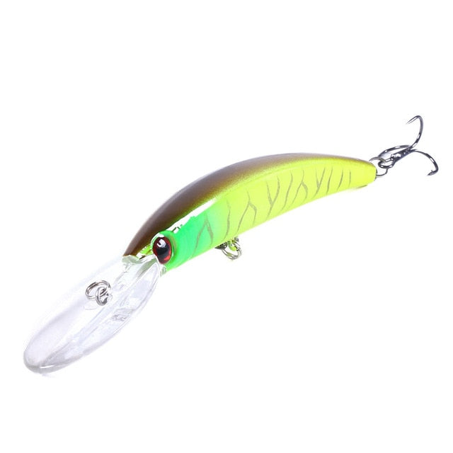 HENGJIA 1pcs Deep Diving Wobblers Minnow - 1